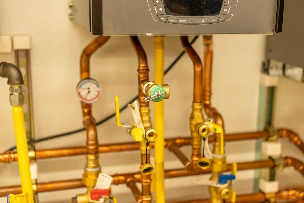 Licensed technician providing Backflow Prevention for a homeowner in Guilford